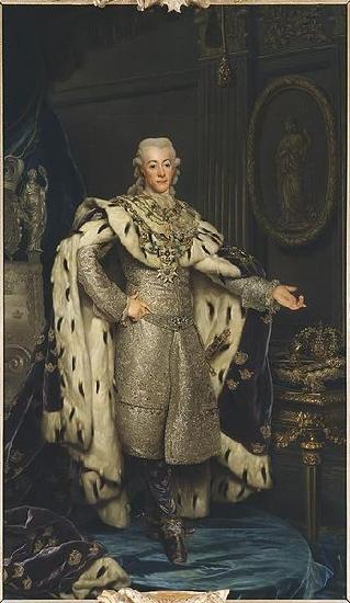 Alexandre Roslin Gustav III oil painting picture